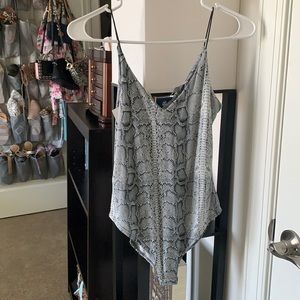 Brand new snakeskin onesie! 🐍